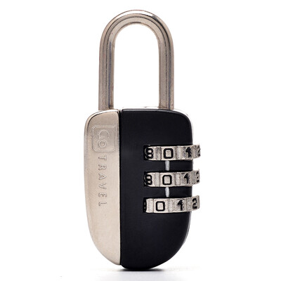 

GO TRAVEL TRUCK LUCLEET PACKING COTTON PATCH BUTTON Digital Luggage Lock Gymnasium Student Cabinet Drawer Anti-Theft Lock 331 Black