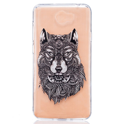 

Wolf Dress girl Pattern Soft Thin TPU Rubber Silicone Gel Case Cover for HUAWEI Y5 II