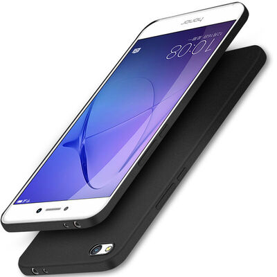 

KOOLIFE Glory 8 Youth Edition Корпус Shell Case Увлажняющий силиконовый мягкий корпус / корпус для защиты от царапин для Huawei Glory 8 Piano Series - черный