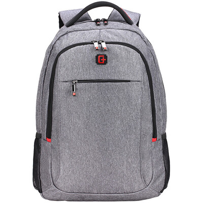 

SWISSGEAR шока хлопок плеча сумка ноутбук сумка 14.6 дюймов для мужчин и женщин, бизнес случайного рюкзака Schoolbag SA-7719IV Грея