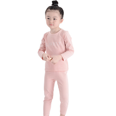 

Yu Zhaolin YUZHAOLINE Kids Underwear Set Lycra Cotton Qiqiu Qiuku Bottom Set M316029love Fashion 140 yards