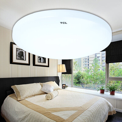 

TCL LED ceiling lamp silver 24W white study bedroom corridor living room kitchen and toilet round diameter 40cm