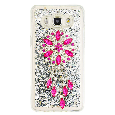 

Dynamic Quicksand Glitter Liquid Soft TPU Case Cover For SAMSUNG J510