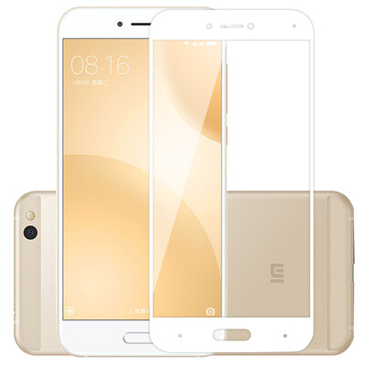 

Cool Le Feng millet 5C full-screen coated steel film full-screen glass film full coverage of mobile phone protective film for millet 5c-white