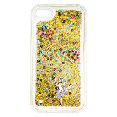 

Dynamic Quicksand Glitter Liquid Soft TPU Case Cover For IPHONE 5S