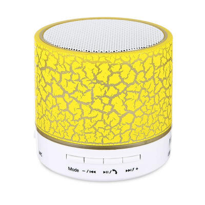 

A9 LED Glow Colorful Lighting Speaker Mini Portable Wireless Bluetooth Speakers with Handsfree Microphone Radio For iPhone