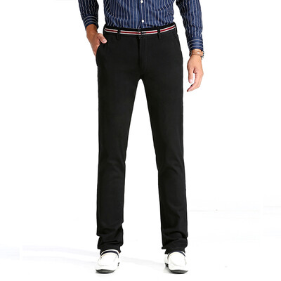 

(CARTELO) casual pants male Korean version of self-cultivation men's pants 16042KE901 black 36