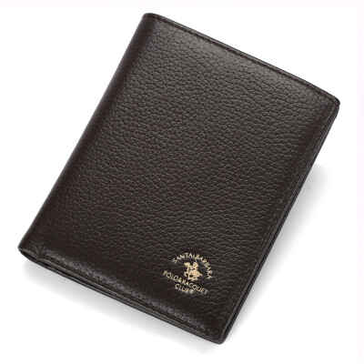 

St Paul&39s purse Men&39s first layer of leather wallet short wallet Men&39s multifunctional wallet