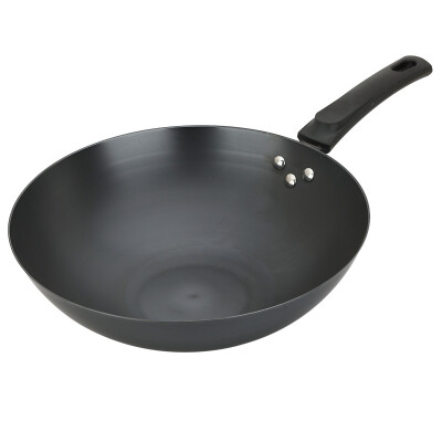 

Jingdong supermarket the United States kitchen maxcook is not easy rust round bottom wok fine iron pot 32CM MCC-142