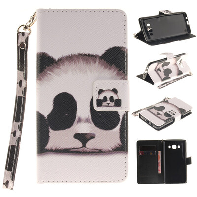 

Panda Дизайн Кожа PU откидная крышка бумажника карты держатель чехол для SAMSUNG GALAXY J5 2016 /J510