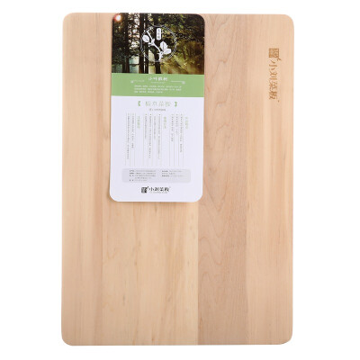 

Xiao Liu cutting board thick cut fine wood cutting board hardcover board imports century leaf basswood respect series M009 (50 * 33 * 4.5cm