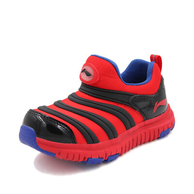 

Li Ning детская одежда обувь LI-NING KIDS гусеничная обувь мальчики и девочки повседневная обувь AREM012-3 предел красный 27