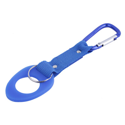 

Carabiner Water Bottle Holder Camping Hiking Aluminum Rubber Buckle Hook