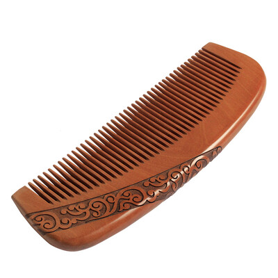 

Jing Hui think of a JH0140 carved bamboo wood comb anti-static wood comb teeth half a month