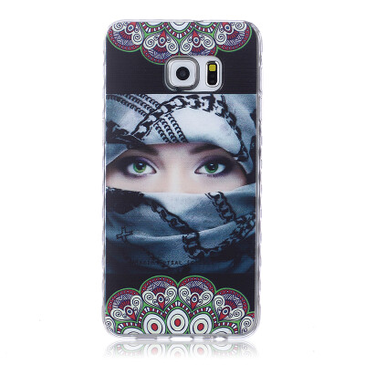 

Arabian girl Pattern Soft Thin TPU Rubber Silicone Gel Case Cover for SAMSUNG GALAXY S6 Edge Plus