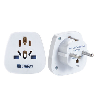 

Синий поездка TRAVEL СИНИЙ 270 Global Travel Plug адаптер Dual USB зарядное устройство путешествия за границу преобразователь питания