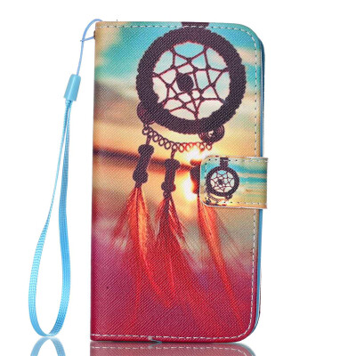 

Dreamcatcher Design PU Leather Flip Cover Wallet Card Holder Case for LG K7