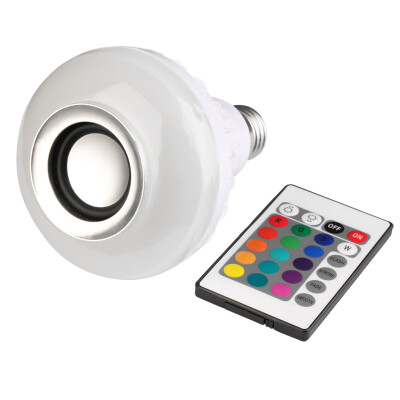 

Smart Remote Control Bluetooth LED Bulb Music Speaker RGB Night Light Lamp