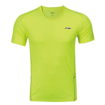 

Li Ning LI-NING AHSL375-1 Badminton Men&39s Culture Shirt Fluorescent Green