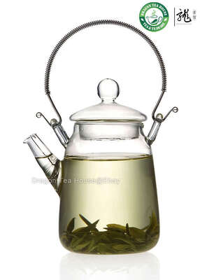 

Metal Handle Clear Glass Teapot 300ml FH-206