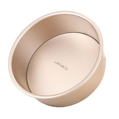

[Jingdong supermarket] Jie Kaiuo 6-inch round gold round bottom cake mold gold carbon steel non-stick layer easy easy stripping chiffon cake baking tools