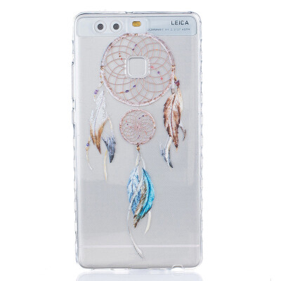 

Small wind chimes Pattern Soft Thin TPU Rubber Silicone Gel Case Cover for HUAWEI P9