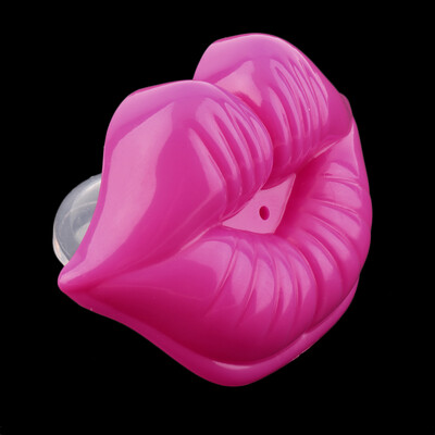 

Funny Baby Toddler Infant Pacifier Sexy Lip Kiss Nipple Soother Silicone