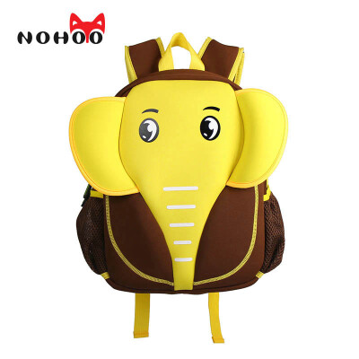 

NOHOO Kids Baby Children School Bags Boy Girl Waterproof 3D Elephant Cartoon Neoprene Backpack