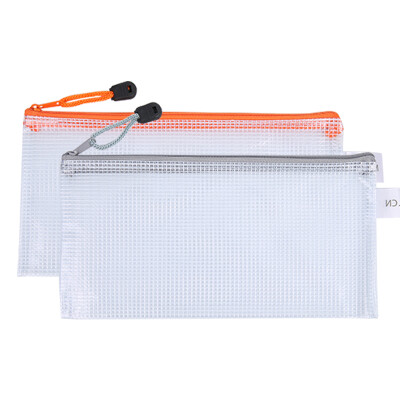 

Morning light ( & G) ADM94552 A4 transparent pull zipper bag file bag bag 20 loaded color random