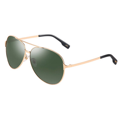 

Parsons (PARZIN) fashion frogs paragraph polarized sunglasses couple polarized driving sunglasses 8079 silver frame reflective film ice blue