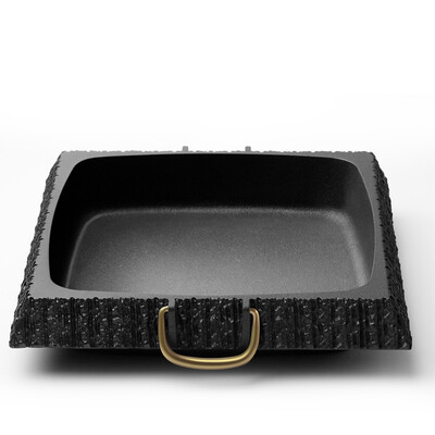 

Cook big pot pan pan 24cm frying pan thick cast iron pot iron barbecue meat pot no coated fried steak induction cooker gas gas stove fire general fire J24ATQ3