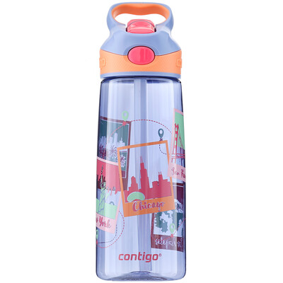 

contigo пластиковая чашка спортивная соломенная чашка летняя портативная пластиковая чашка 560ML-dream фиолетовая HBC-ADN044