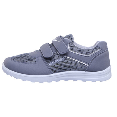 

Double giants Jianbu shoes six ultra-elderly shoes spring and summer network surface non-slip breathable soft under the elderly casual shoes sports shoes sixchao-2 light gray 44 men's shoes