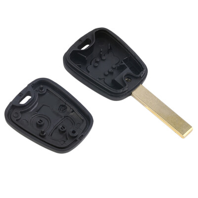 

Remote Key Fob Дело Shell 2 Кнопка С Uncut Пустой лезвие Для Peugeot 307