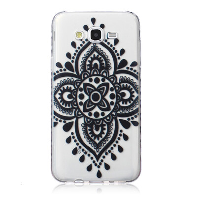 

Black Chinese knot Pattern Soft Thin TPU Rubber Silicone Gel Case Cover for SAMSUNG GALAXY J7