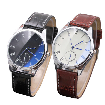 

Couple Wristwatches Women Men Leather Strap Watches Lovers Girl Fashion Casual Ladies Quartz 240165 240166