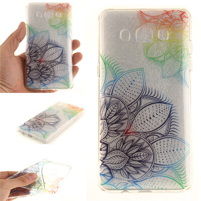 

Dream flower Pattern Soft Thin TPU Rubber Silicone Gel Case Cover for Samsung Galaxy J5 2016J510