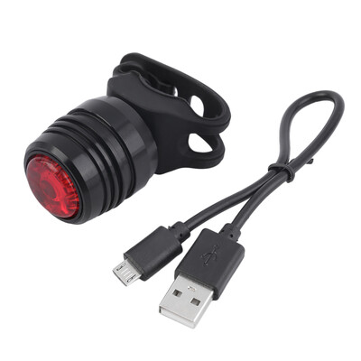 

USB аккумуляторная Хвост 3-Mode велосипед сзади Предупреждение Красный свет лампы