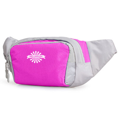 

WELLHOUSE pockets outdoor riding mountaineering travel leisure backpack wallet debris package purple