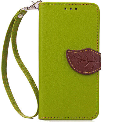 

Green Design PU Leather Flip Cover Wallet Card Holder Case for LG G2/D802