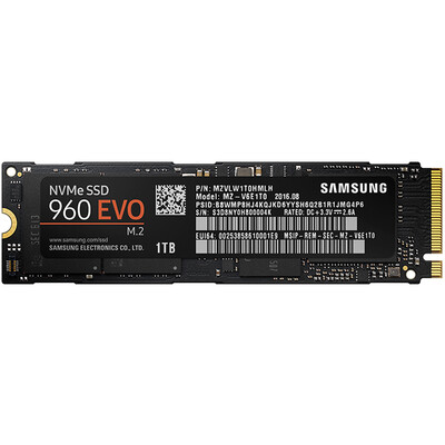 

SAMSUNG 960 EVO 1TB .2 NVMe SSD
