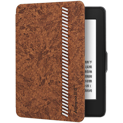 

Leopard LEIMAI Kindle 958 version of the protective cover shell Kindle Paperwhite 123 electronic paper book soft shell sleep protection jacket style series of brown