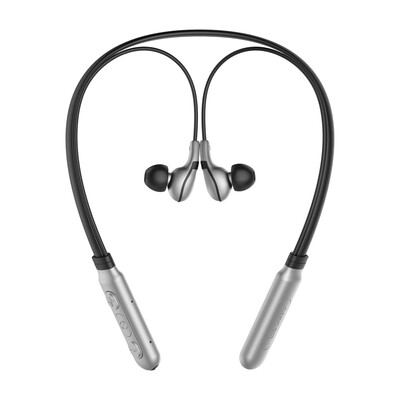 

Baseus Encok E16 wireless movement Bluetooth headset ear-type wire-controlled magnetic absorption silver black