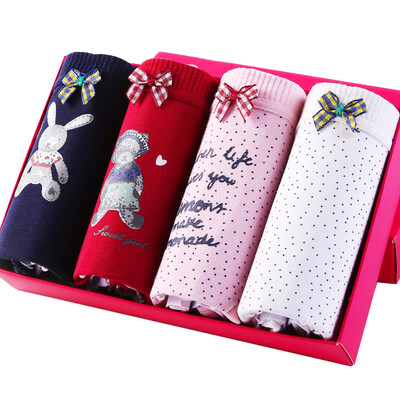 

MIIOW Women Cotton Printed Briefs
