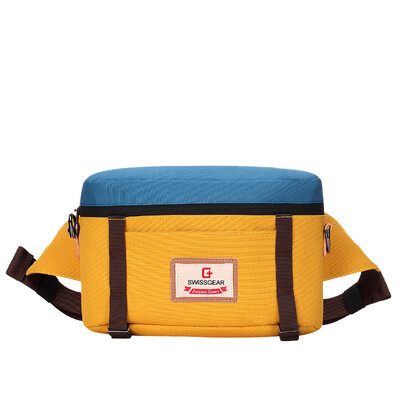 

SWISSGEAR Pouch Waterproofing Fashion Casual Shoulder Bag Men & Women Sports Travel Backpack Shoulder Messenger Bag SA-9877 Yellow
