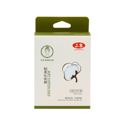 

SEMBEM Soft facial cosmetic wipes type B 80pcs