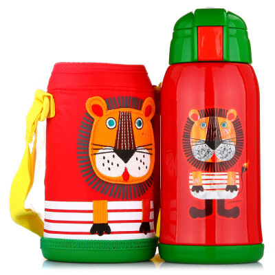 

【Jingdong Supermarket】 Tiger Tiger Tiger Insulation Cup with Tube Cup Set Student Water Bottle 304 Stainless Steel Water Cup MML-C06C-CT Tiger