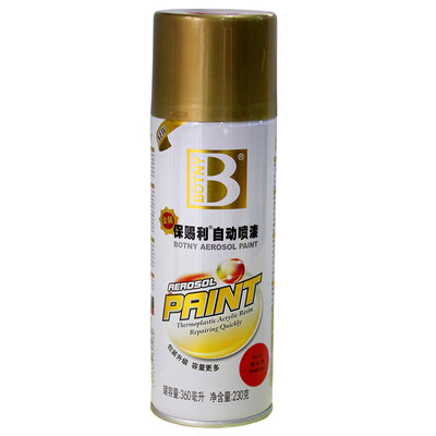 

Botny automatic painting botny car paint motor paint graffiti spray paint pot wall wheel paint gold 230g B-1924 40 white