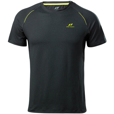 

PRO TOUCH Мужская спортивная спортивная футболка с быстрым движением Running Training Short Sleeve 246344 904-050 Black / Yellow L