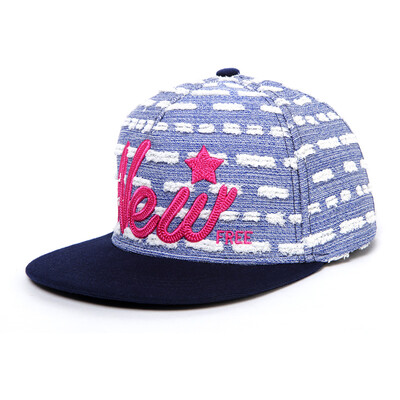 

Vidonna vedordna baseball cap tide hat female Korean hip hop hat fashion outdoor sports flat along the sun cap VD0014 light blue all yards